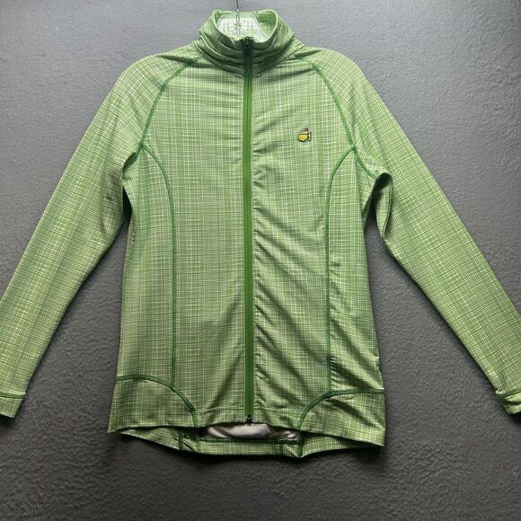 Masters Golf Jacket Womens Small Green Full Zip Peter Millar Augusta National - Picture 1 of 9